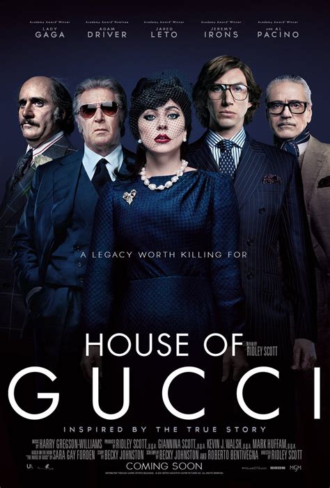 ridley scott gucci movie|the house of Gucci wiki.